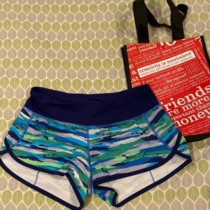 Lululemon Speed Shorts Size 4